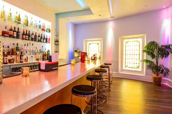 bar area