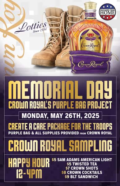 Lotties Crown Royal Memorial Day 2025