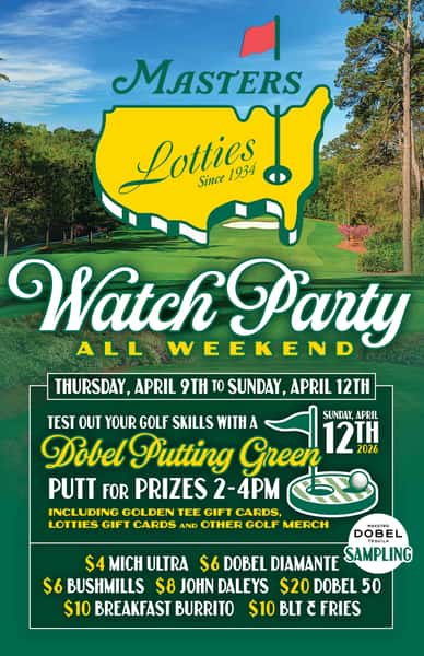 Lotties Masters Watch Party 2026