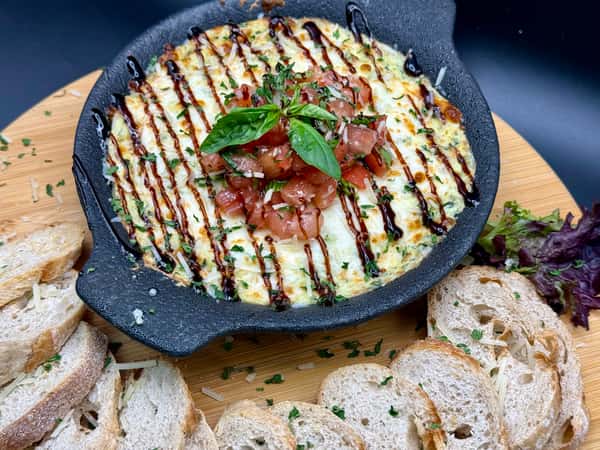 Asiago Bruschetta Dip