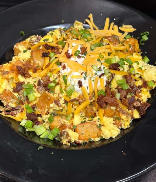 Loaded Baked Potato Scramble