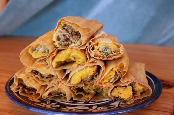 Tamales de Pollo