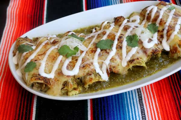Enchiladas de Pollo