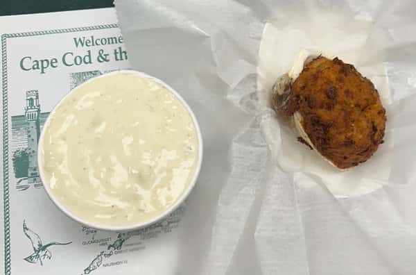 Stuffed Quahog and a Cup of Chowder