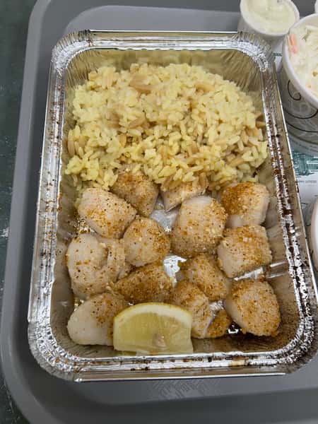 Broiled Scallops