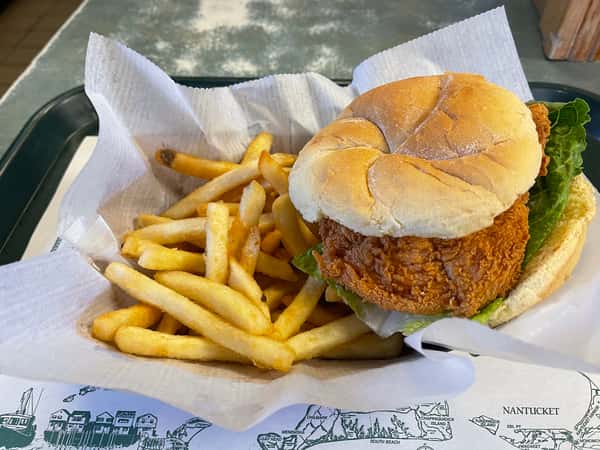 Chicken Sandwich Plate