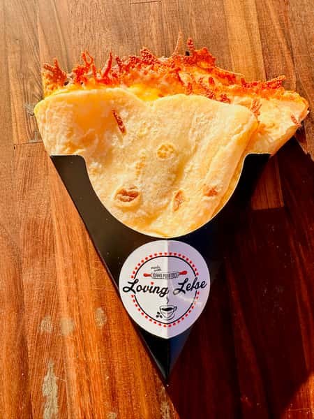 Flatbread potato with cheese
