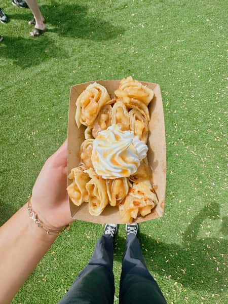 Dish Cin-a-lefse, cinnamon roll