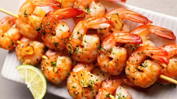 10 Pc Grilled Shrimp Skewer