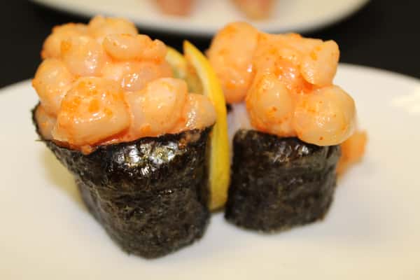 Spicy Scallop Nigiri *