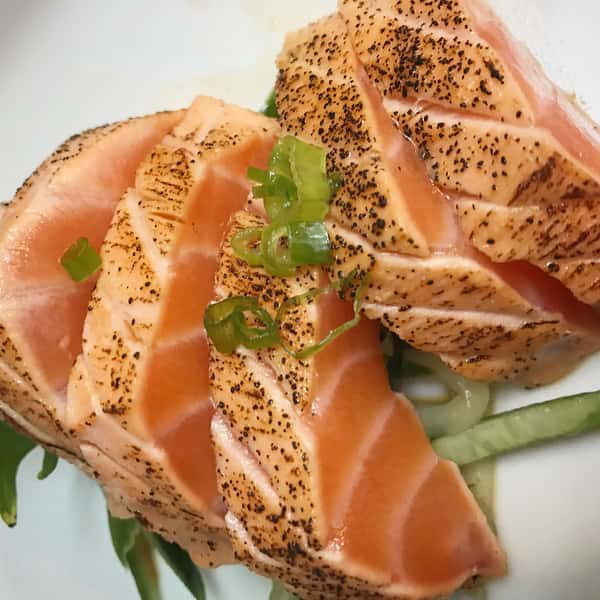 Seared Salmon Sashimi