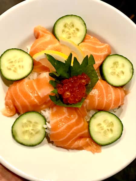 Salmon Donburi