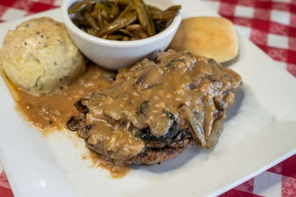 Hamburger Steak Tray
