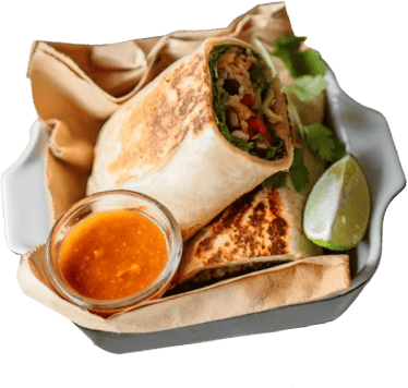 Burrito plate