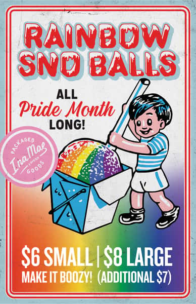 Prime Month - Rainbow Sno-Balls