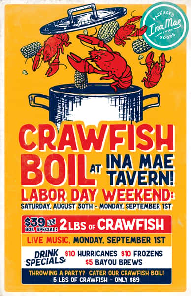 Crawfish Boil + Crawfish Catering!