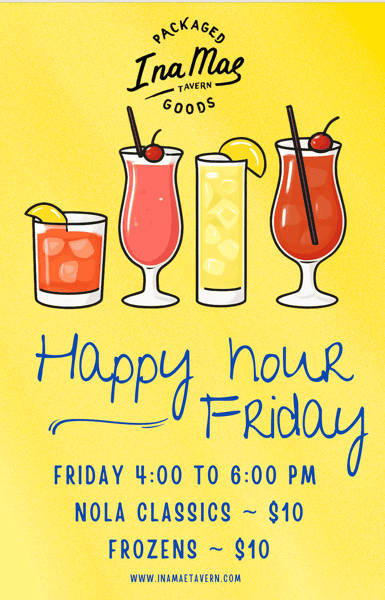Friday Happy Hour