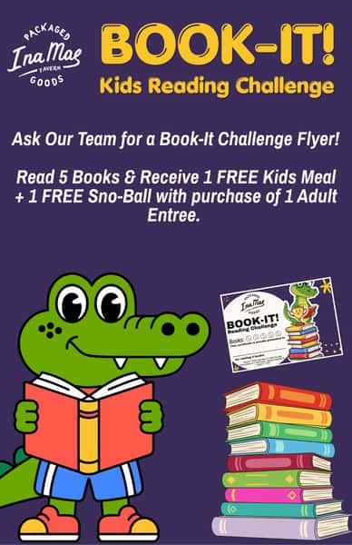 Ina Mae Tavern Reading Challenge 