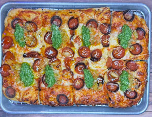 PIZZA MENU