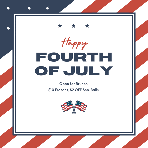 4th of July Drink Specials