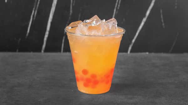 Poppin' Strawberry Lemonade Boba