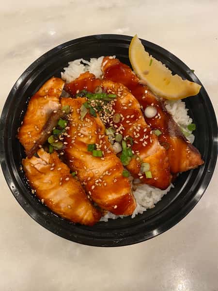 Salmon Teriyaki Rice