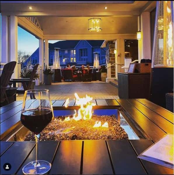 fire on the deck