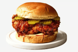 Fried Dirty Chicken Burger