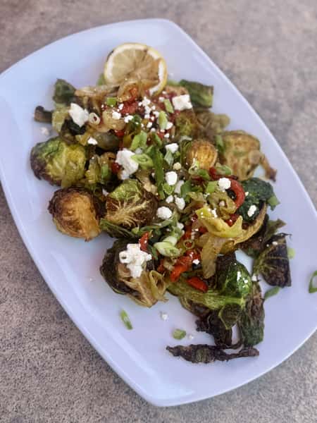 Crispy Mediterranean Brussel Sprouts