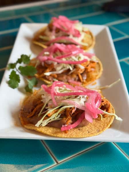 Chicken Tinga Tostadas