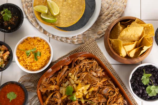 Taco Bar Slow Cooked Pork