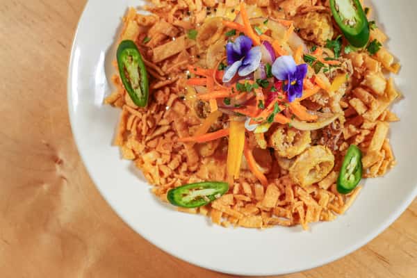 almond crusted calamari