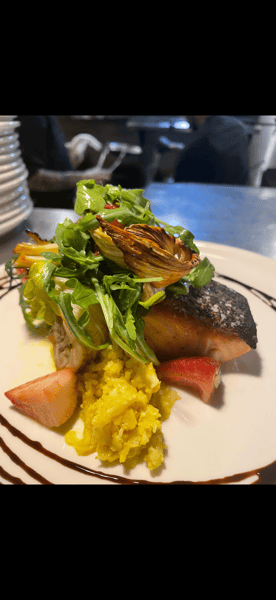 skin on salmon