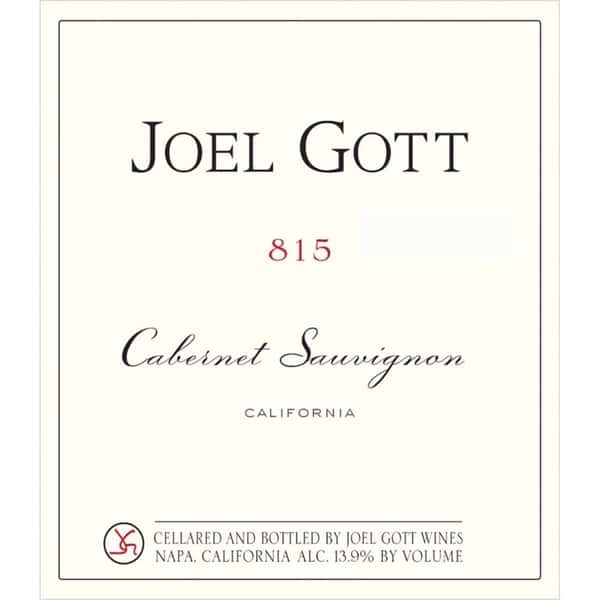 Joel Gott Cabernet