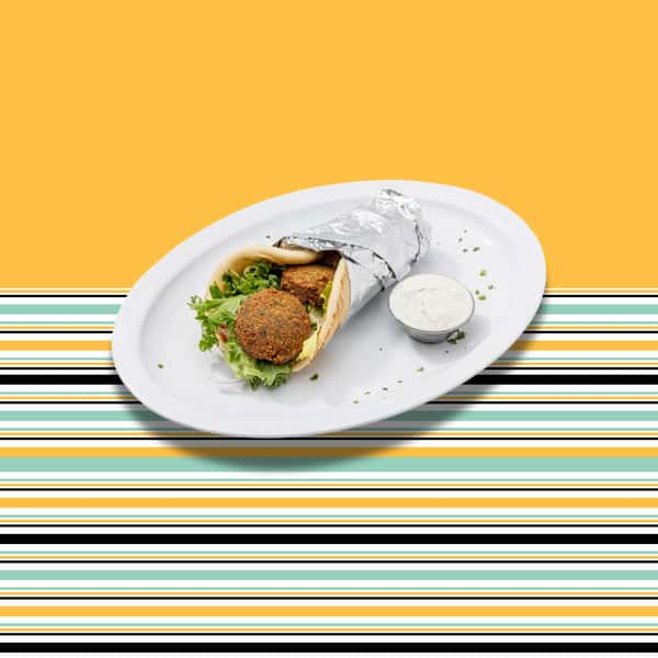 Falafel Pita Wrap