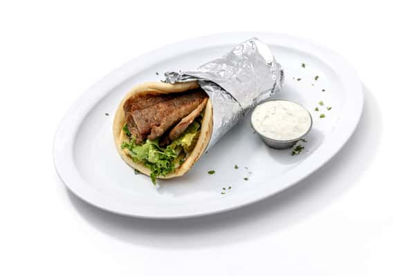 Lamb Gyro Pita Wrap