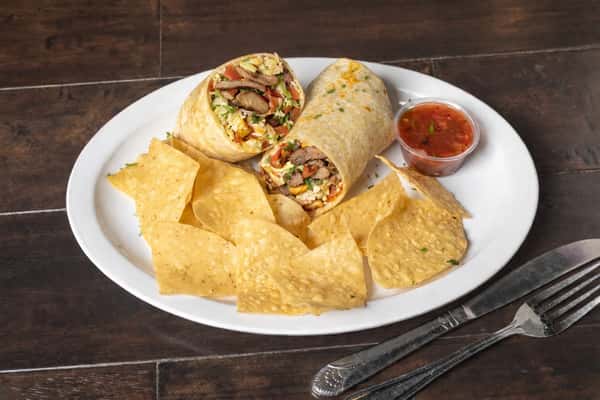 Lamb Gyro Burrito