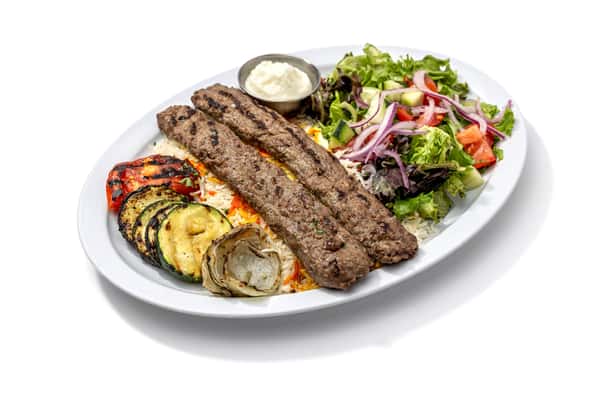 Ground Sirloin Kabob Entrée
