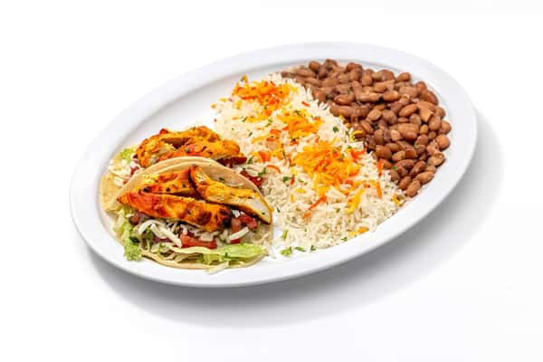 Chicken Taco Plate