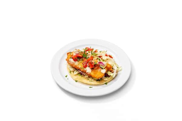 Battered Cod Taco