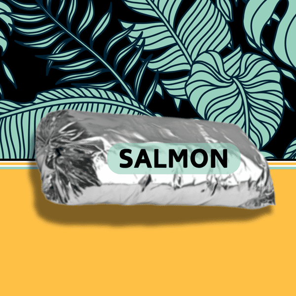 Kabo Salmon Burrito