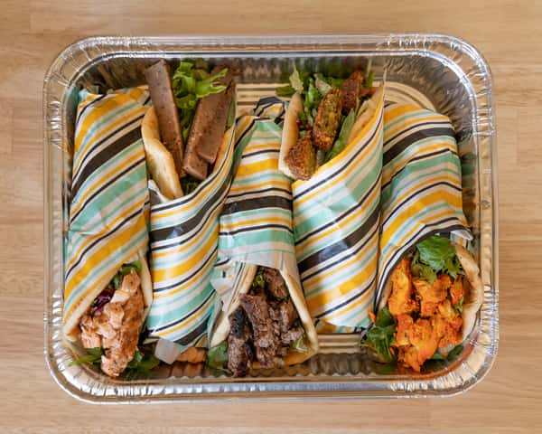 Catering Mixed Pita Wraps