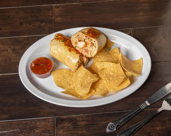 Grilled Shrimp Burrito