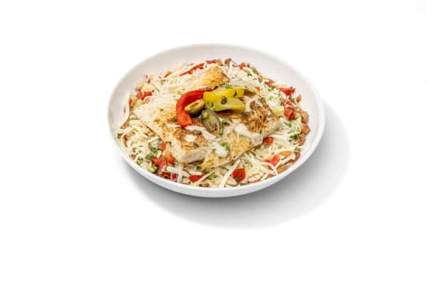 Barramundi Veracruzano Baja Bowl