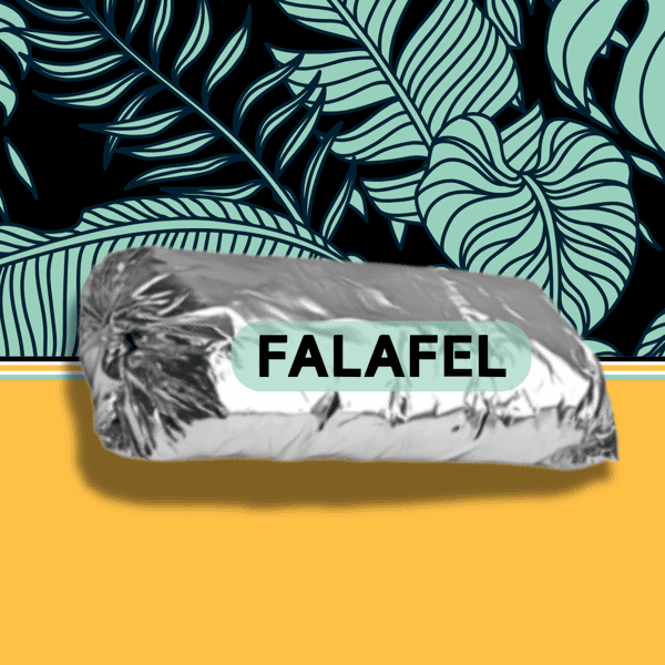 Kabo Falafel Burrito