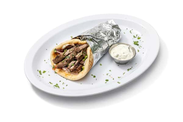 Filet-Mignon Pita Wrap