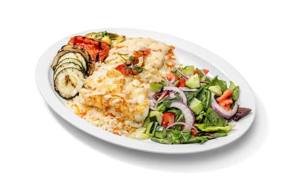 Grilled Cod Entrée