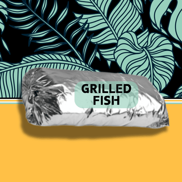 Kabo Grilled Fish Burrito