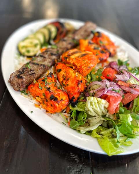 Chicken & Ground Sirloin Kabob