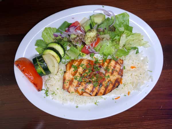 Grilled Salmon Entree
